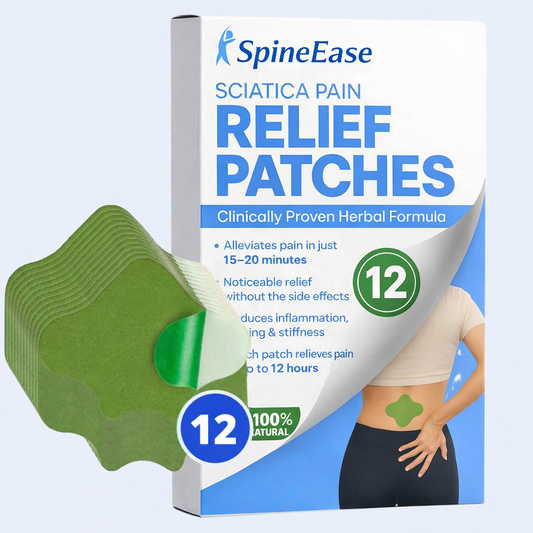 12x Back Pain Relief Patches