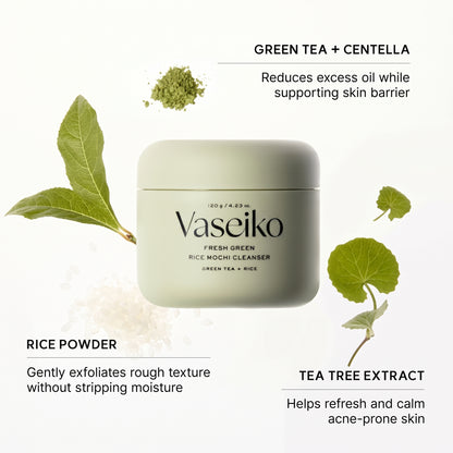 Vaseiko™ Korean Rice Mochi Face Cleanser